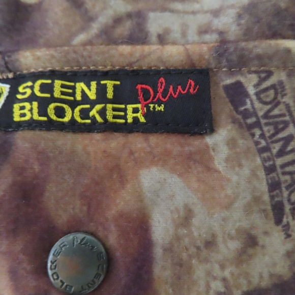 SCENT BLOCKER PLUS advantage timber Camouflage Hunting Pants Mens (33x25.5) - Picture 6 of 7